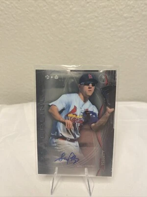 2014 Bowman Sterling Stephen Piscotty Autographed BSPA-SP St. Louis Cardinals - Image 1 of 4
