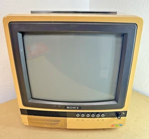 Sony Trinitron Colour TV Receiver KV-1340UB CRT TV ideal for retro gaming - Picture 1 of 12