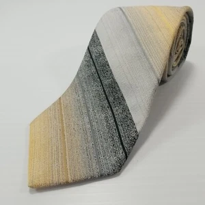 Corbata De Colección Monte Carlo Moda Lujo Corbata Estrecha Retro Rayas Poliéster - Imagen 1 de 8