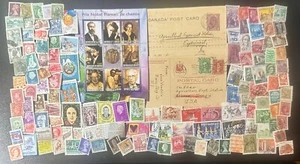 A026, 125+ Stamps and Other Collectable Items as Pictured - Picture 1 of 1