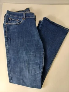 Levi's Womens Jeans 32X32 14M Classic Boot Cut Dark Wash Mid Rise Measures 33x32 - Picture 1 of 7