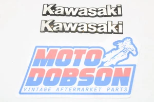 Kawasaki KZ Series Fuel Tank Emblems Stock OEM Sold As a Pair - Bild 1 von 6
