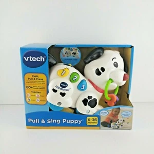 Vtech Pull and String Puppy ages 6-36 months Interactive - Picture 1 of 8