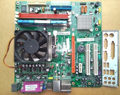 ACER   MCP61SM-AM + CPU+MEM  -  SKT AM2- TESTATA FUNZIONANTE - Immagine 1 di 4