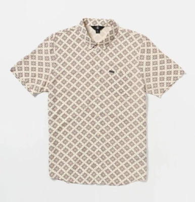 VOLCOM HIGH BALL Men's S/S Woven Shirt - WHF5 - Large - NWT - Image 1 of 2