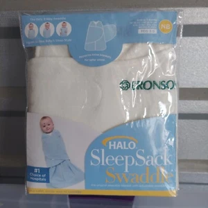 HALO SleepSack Swaddle NB Newborn Birth-3 Months (6-12 Lbs) Micro Fleece Bronson - Picture 1 of 7