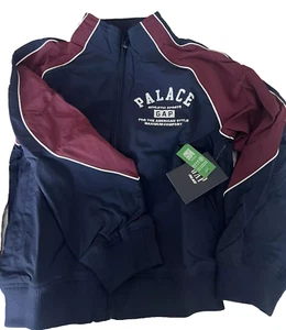 PALACE X GAP KIDS NAVY/MAROON TRACK JACKET SIZE M - Picture 1 of 3