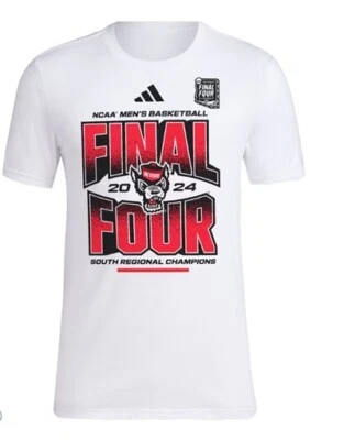 Camiseta Adidas NC State Wolfpack masculina basquete Final Four - Imagem 1 de 2