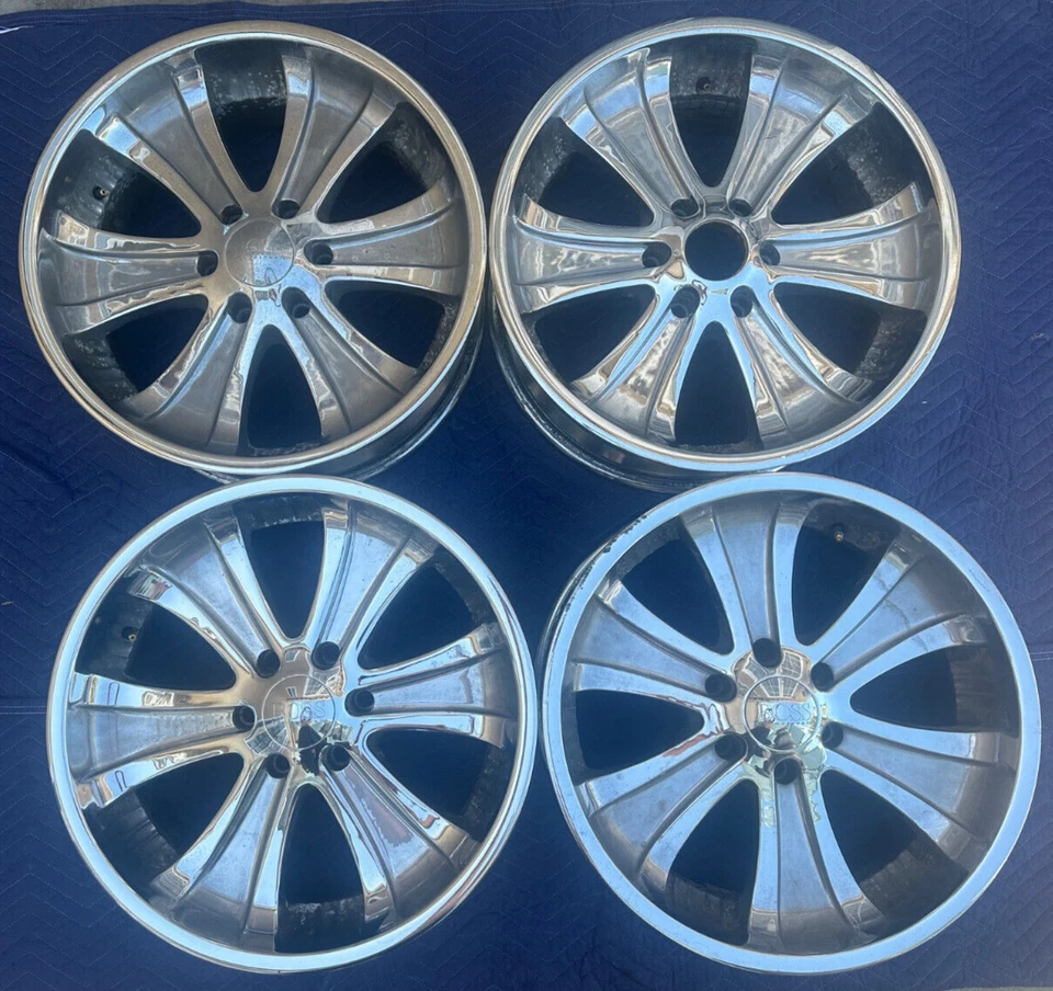 (4) 20" Vintage Boss Type 311 Wheels 20x8.5 Rims 6x5.5 Chevy GMC Toyota Nissan - Image 1 of 4