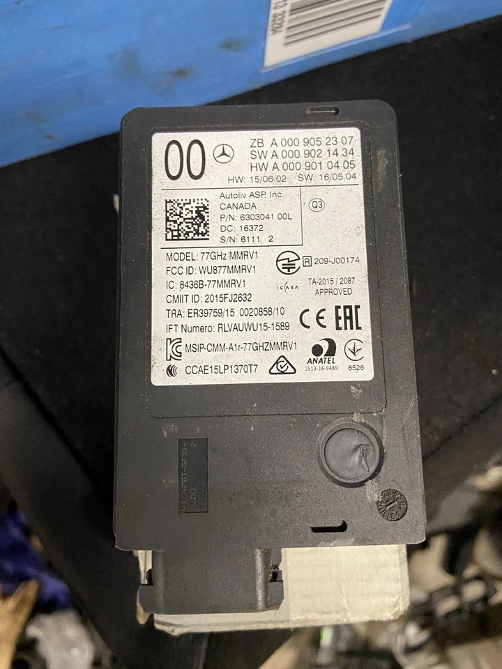 Genuine Mercedes Radar Blind W176 W222 W213 W177 W205 A C E S Class A0009052307 - Image 1 of 1