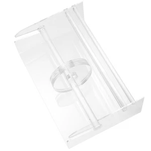 Supporto Organizzatore Rotolo Nastro Acrilico Regolabile 7 Slot Dispenser Etichette Trasparenti per - Foto 1 di 12