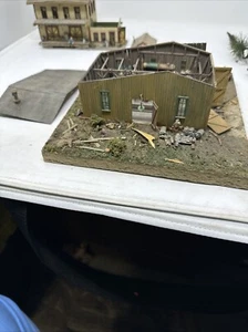 Ho Scale Diorama Hand painted By Tom English Workshop - Picture 1 of 8