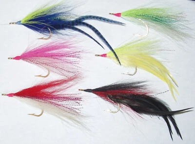 6/0  DEER TAIL /FEATHER DRESS TEASERS   BASS CODFISH JACKS MAHI FREE SHIPPING! - Image 1 of 2