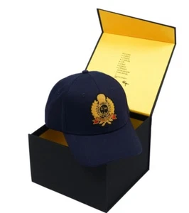 Authentic Bijan Black with GOLD CREST CAP - Picture 1 of 6