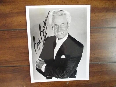 BOB  BARKER(Died in 2023)("THE PRICE IS RIGHT")Signed 8 x 10 Black & White Photo - Image 1 of 3
