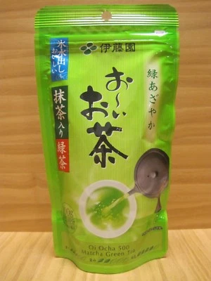 ITOEN Oi OCHA, mezcla Matcha SENCHA, té verde japonés premium con Matcha, 100 g Foto 1 de 4