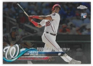 Actualización 2018 Topps Chrome #HMT98 Juan Soto RC Washington Nationals px4cb - 1 - Imagen 1 de 2