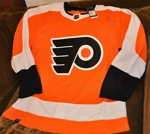Philadelphia Flyers Trikot Herren 50 Medium NEU mit Etikett Adidas mit Fight Strap - Bild 1 von 5