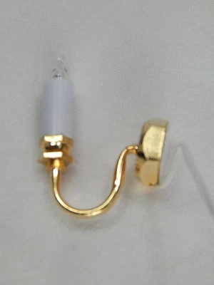 Heidi Ott #YL2001-G Dollhouse Miniature Light 1:12 Scale Wall Lamp  - Image 1 of 4