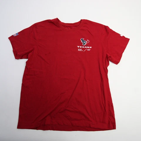Houston Texans Nike NFL On Field Apparel Nike Tee Short Sleeve Shirt Men's Cover
