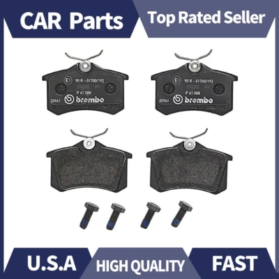 Pastillas de freno traseras para Audi TT Quattro Brembo 2004 Foto 1 de 3