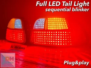 JDM Honda CR-X Del Sol EG1 EG2 EJ4 92-97 Full LED Tail Light Sequential v1 - Bild 1 von 15