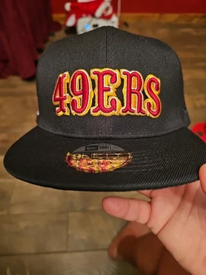Gorra New Era San Francisco 49ers Rara Vintage Logo Snap Back Foto 1 de 4