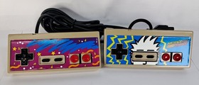 2 Nintendo NES Customized Controllers NES-004 *GREAT CONDITION*
