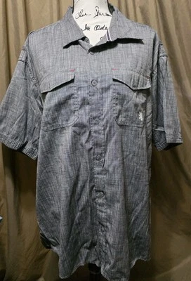 Loins Crest Button Up Mens Shirt 2xl - Image 1 of 4