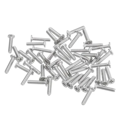 M1.4-0.3 X 6 mm 100pcs Diriger Vis Conduire Vis Matériel Attache pour Meubles - Photo 1/4