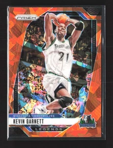 2024-25 Panini Prizm #283 Kevin Garnett Prizms Orange Ice Minnesota Timberwolves - Picture 1 of 2
