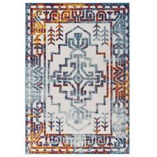 Modway Geometric Southwestern Aztec 5x8 Indoor and Outdoor Area Rug R-1181a-58