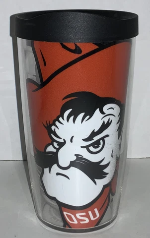 Teavis OSU Cowboy’s Double-Wall Insulated Tumbler 16 Oz Cover