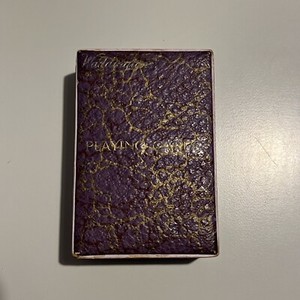 Lovely Vintage John Waddingtons Playing Cards In Box