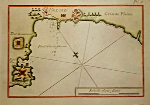 MALLORCA - MALLORCA - PALMA - PALME VON JOSEPH ROUX 1764, ABER 1854. - Bild 1 von 1