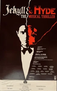 Jekyll & Hyde - Fensterkarte/Poster vor der Broadway-Tour - Januar 1996 - McCallum - Bild 1 von 1