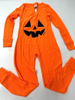 Pijama ROSA Victoria's Secret Halloween Calabaza Una Pieza Manga Larga Talla M NUEVO Foto 1 de 4