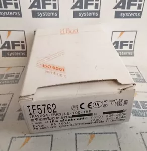 IFA2004-FRKG-US-100-IRF-IF5762 ifm efector - Warranty, Fast Shipping, NEW - Picture 1 of 1