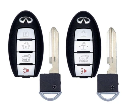 2 nuevas llaves inteligentes para Infiniti JX QX60 2013-2016 KR5S180144014 4B escotilla S180144011 Foto 1 de 4
