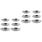 12 Pcs Stainless Steel Sauce Dish Small For Cooking Gear Household