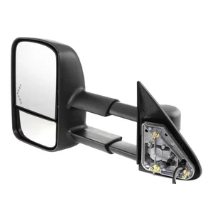 Espejo retrovisor de remolque eléctrico para 03-06 GMC Sierra 2500 HD luz de señal plegable manual izquierdo - Imagen 1 de 1
