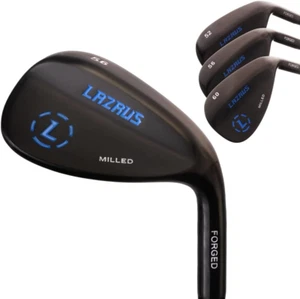 LAZRUS Premium Forged Golf Wedge Set for Men - 52 56 60 Degree Golf Wedges + Mil - Picture 1 of 30