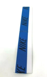 Diadema con logotipo de niña Nike 2.0 ~ azul/negro logotipo de Nike ~ talla única - Imagen 1 de 3