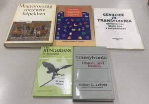 Huge Lot (23) Hungarian Transylvania History Diaspora WWII Canada Australia - Picture 1 of 11