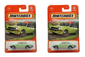 2024 Matchbox 1975 Opel Kadett C GT/E #40 Mint Green - Set of 2 - Picture 1 of 3