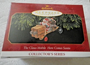 HALLMARK 1997 ORNAMENT - THE CLAUS MOBILE  -  #19 IN THE HERE COMES SANTA SERIES - Picture 1 of 8