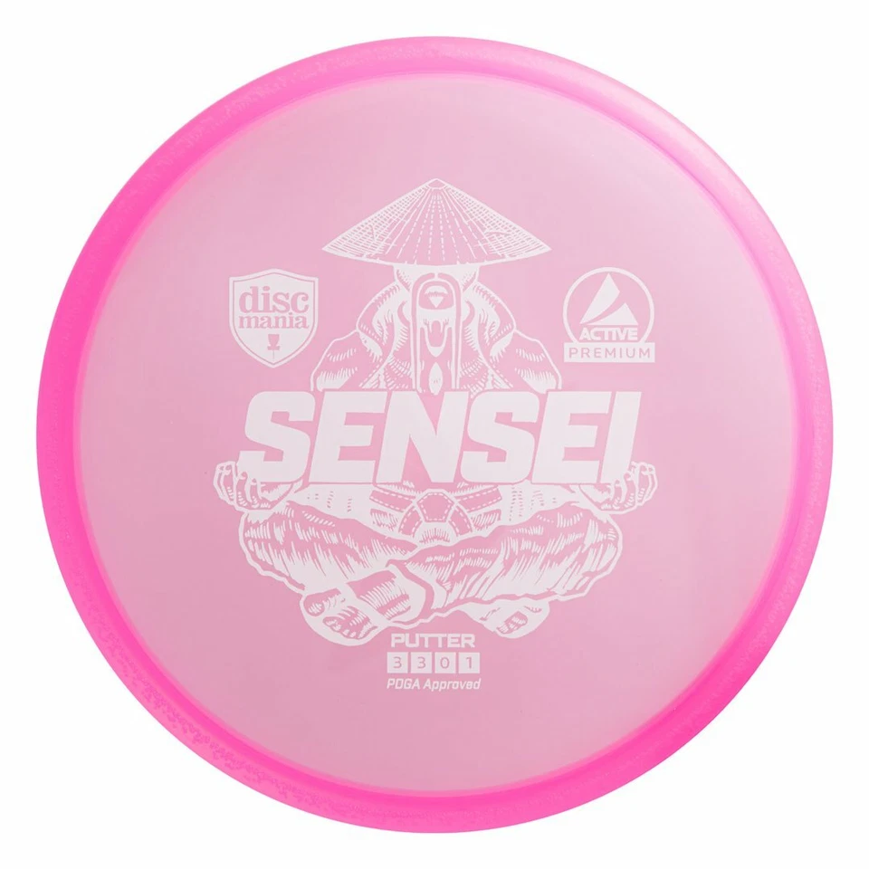 Active Premium Sensei  - Discmania  - Putter -  (170g - 172g) (Pink) - Image 1 of 1