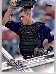 2017 Topps Series 2 Tom Murphy Base Card MLB PWE Set Break Rockies #494 - Picture 1 of 2