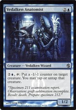 Vedalken Anatomist *FOIL Uncommon* Magic MtG x1 Mirrodin Besieged SP