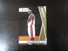 2010-11 Panini Prestige Bonus Shots Gold # 20 Lebron James 87/249 Miami Heat
